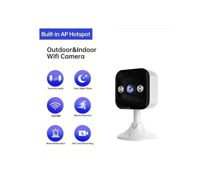 Fantastic HD 1080P WiFI 2.4G Wireless Monitoring Indoor Surveillance Desk Camera