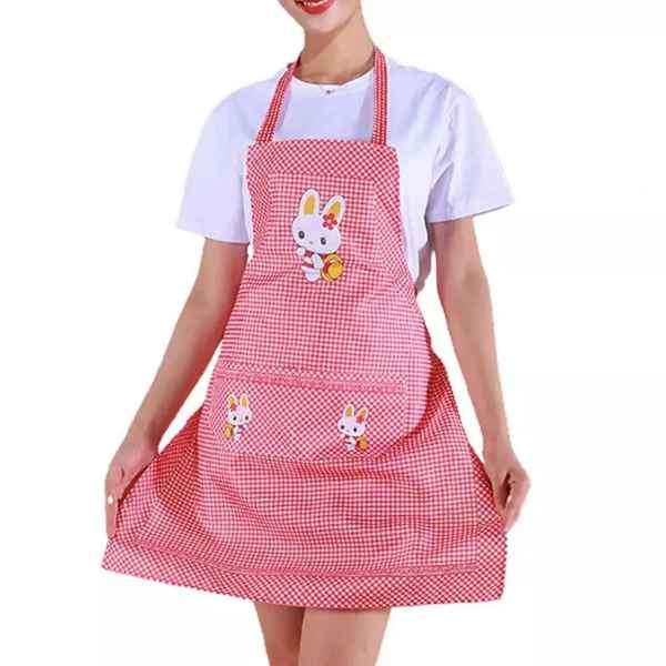 Super Cute Little Bunny Waterproof & Stain Proof Polyester High Quality Apron