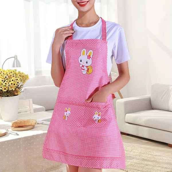 Super Cute Little Bunny Waterproof & Stain Proof Polyester High Quality Apron