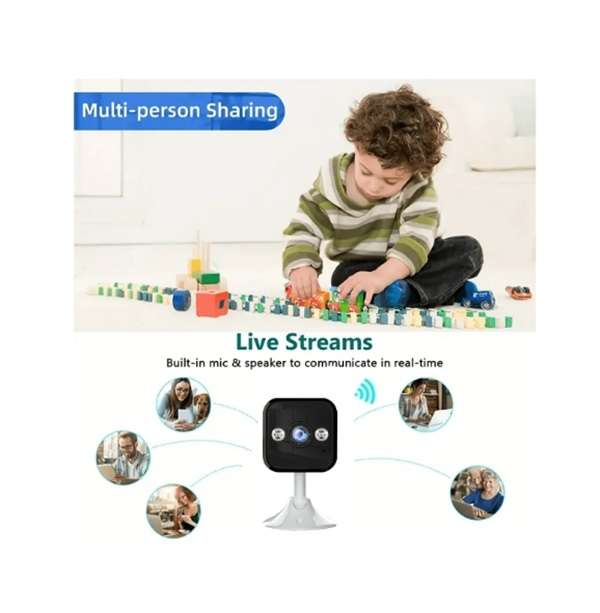 Fantastic HD 1080P WiFI 2.4G Wireless Monitoring Indoor Surveillance Desk Camera