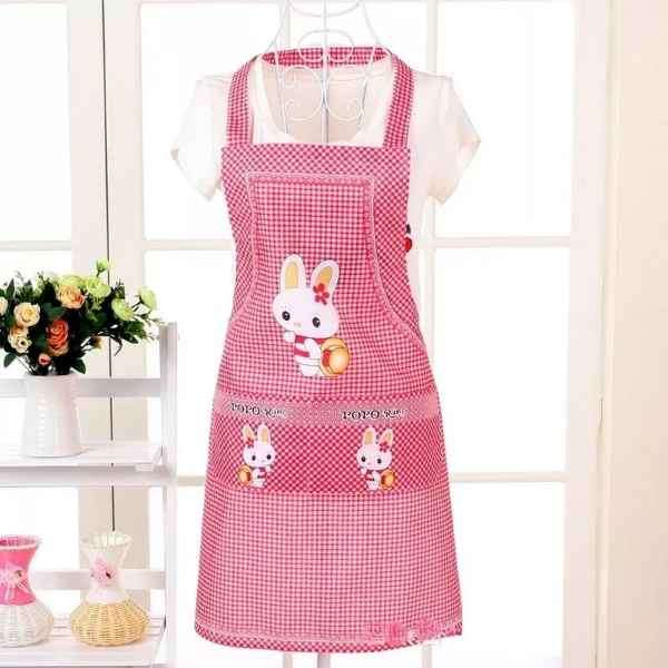 Super Cute Little Bunny Waterproof & Stain Proof Polyester High Quality Apron