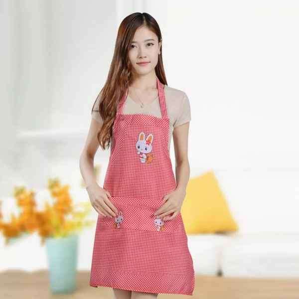 Super Cute Little Bunny Waterproof & Stain Proof Polyester High Quality Apron
