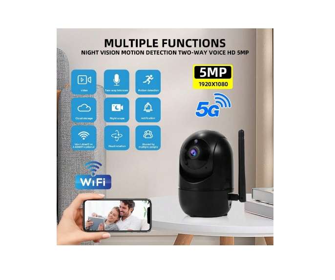 HD 1080P WiFI 2.4G Wireless Smart Tracker & Monitor Indoor Surveillance Camera
