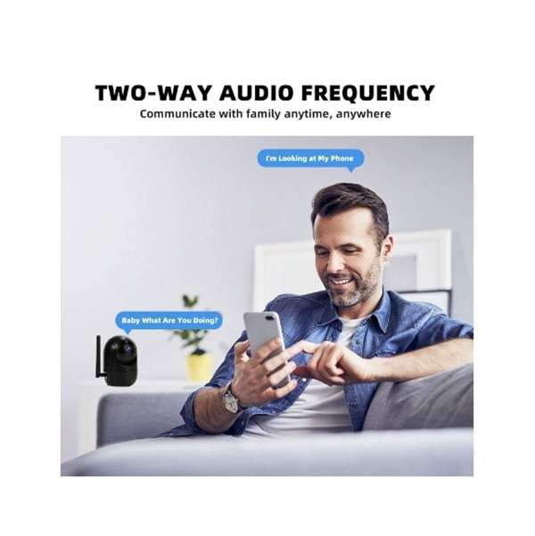 HD 1080P WiFI 2.4G Wireless Smart Tracker & Monitor Indoor Surveillance Camera