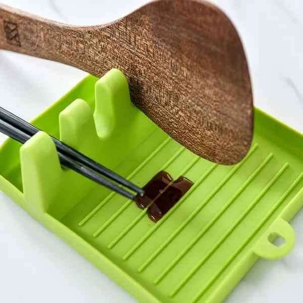 Heat Resistant Kitchen Utensil Rest