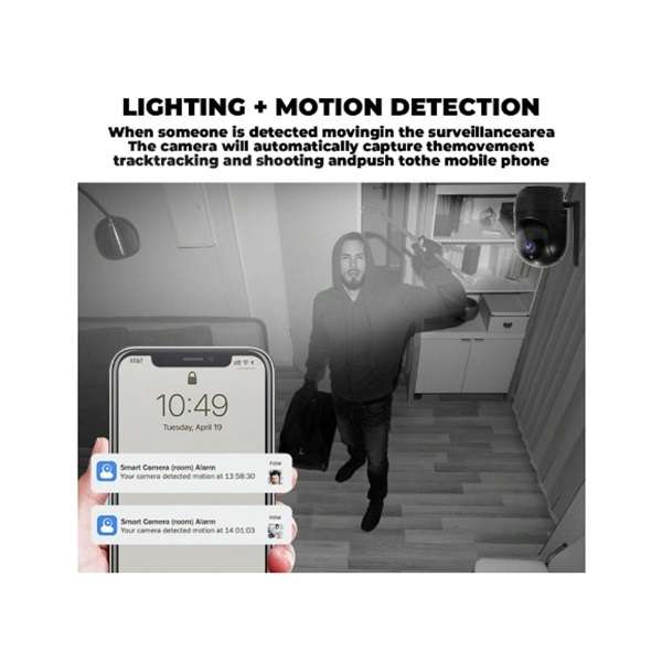 HD 1080P WiFI 2.4G Wireless Smart Tracker & Monitor Indoor Surveillance Camera