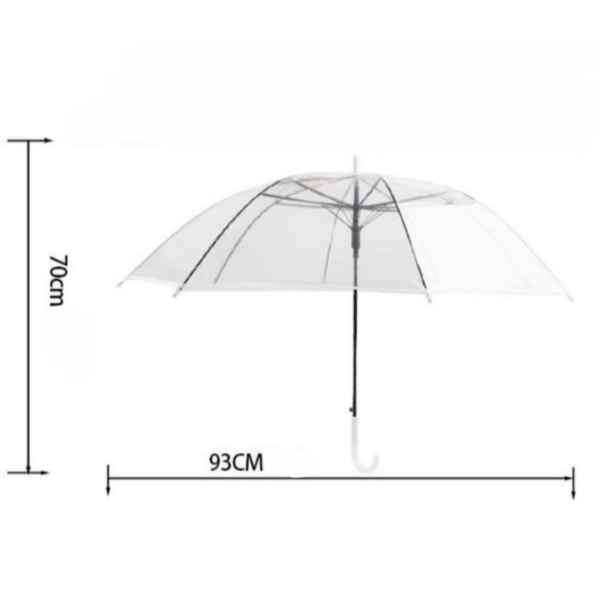Chic  , Stylish & Unique Transparent Waterproof Umbrella