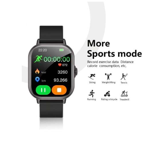 Z60 PRO FIT  1.85" Pro Series Touch Screen Multi Activity Smart Watch