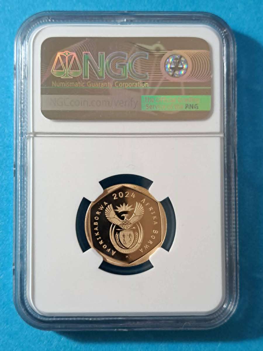 2024 South African 50C NGC PF 69 ULTRA CAMEO