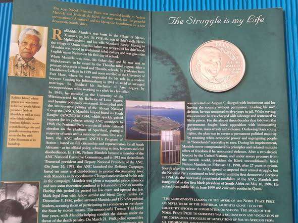 2008 Mint of Norway Nelson Mandela 1oz Silver Coin