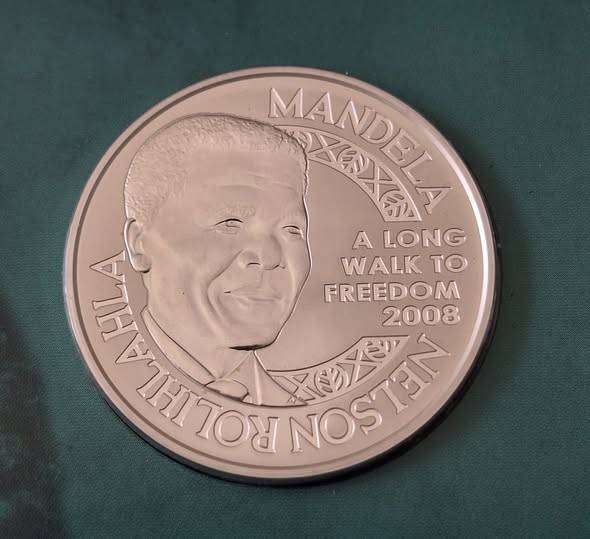2008 Mint of Norway Nelson Mandela 1oz Silver Coin