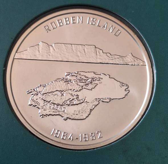 2008 Mint of Norway Nelson Mandela 1oz Silver Coin