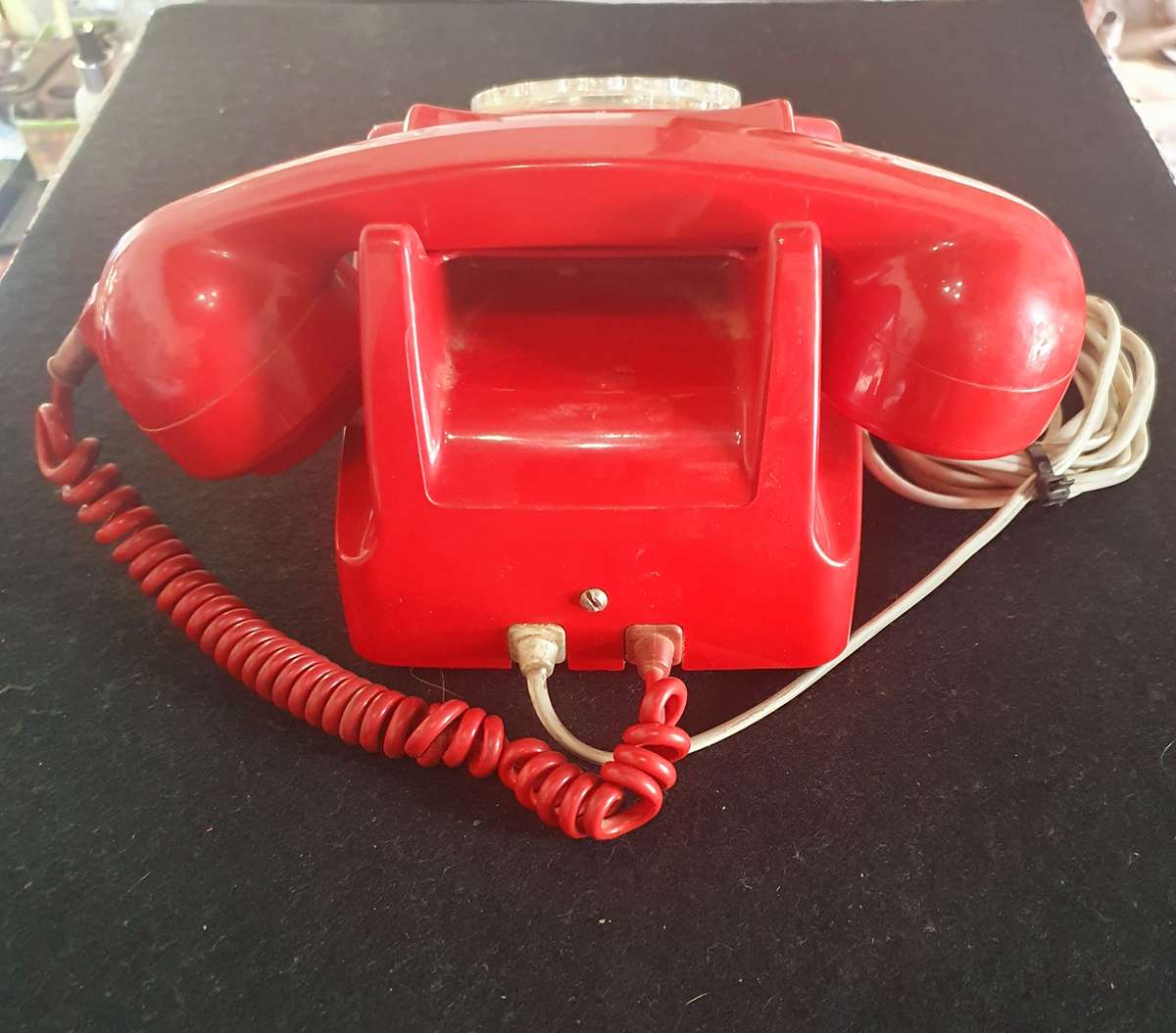 RETRO TURN DIAL TELEPHONE . BRITISH TELECOM.