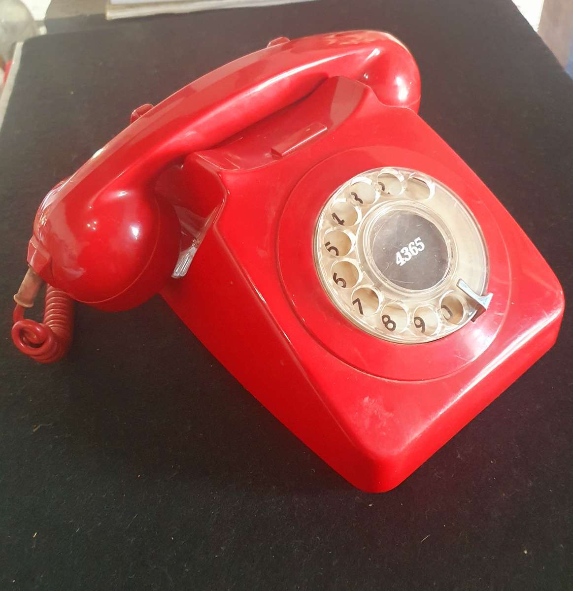 RETRO TURN DIAL TELEPHONE . BRITISH TELECOM.
