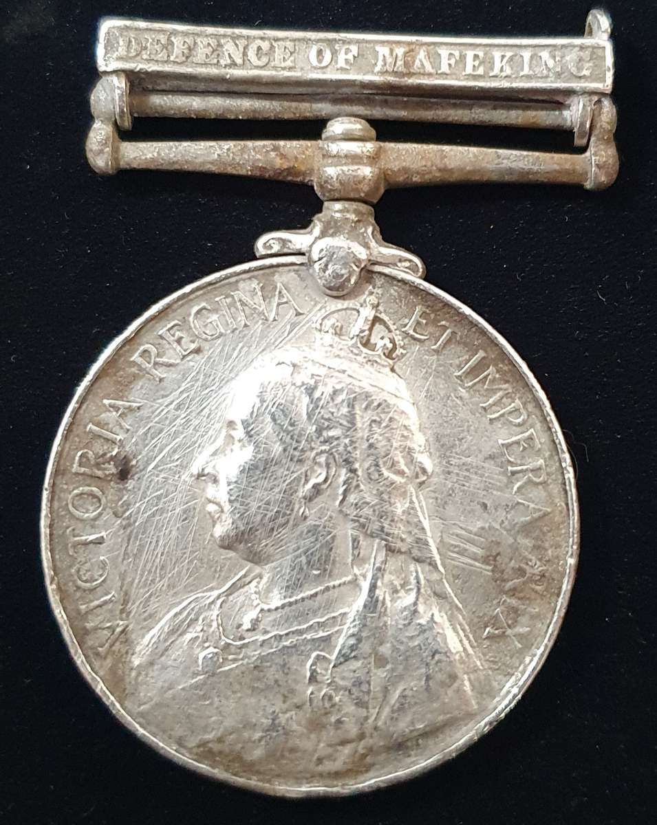 DEFENCE OF MAFEKING - BOER WAR QSA MEDAL -  . 1900