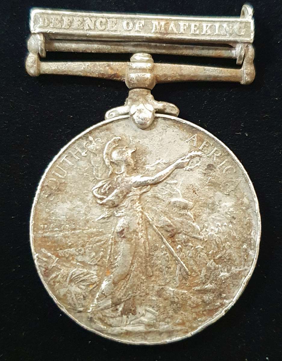 DEFENCE OF MAFEKING - BOER WAR QSA MEDAL -  . 1900