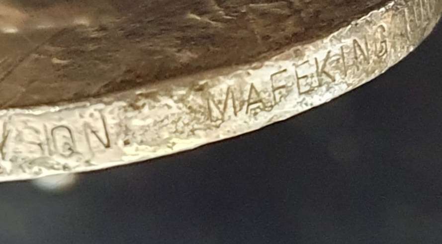 DEFENCE OF MAFEKING - BOER WAR QSA MEDAL -  . 1900