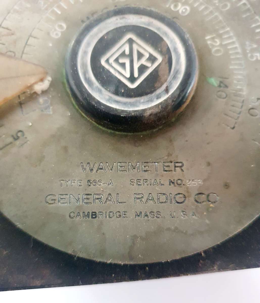 1930 General Radio  Type 566-A Wavemeter.