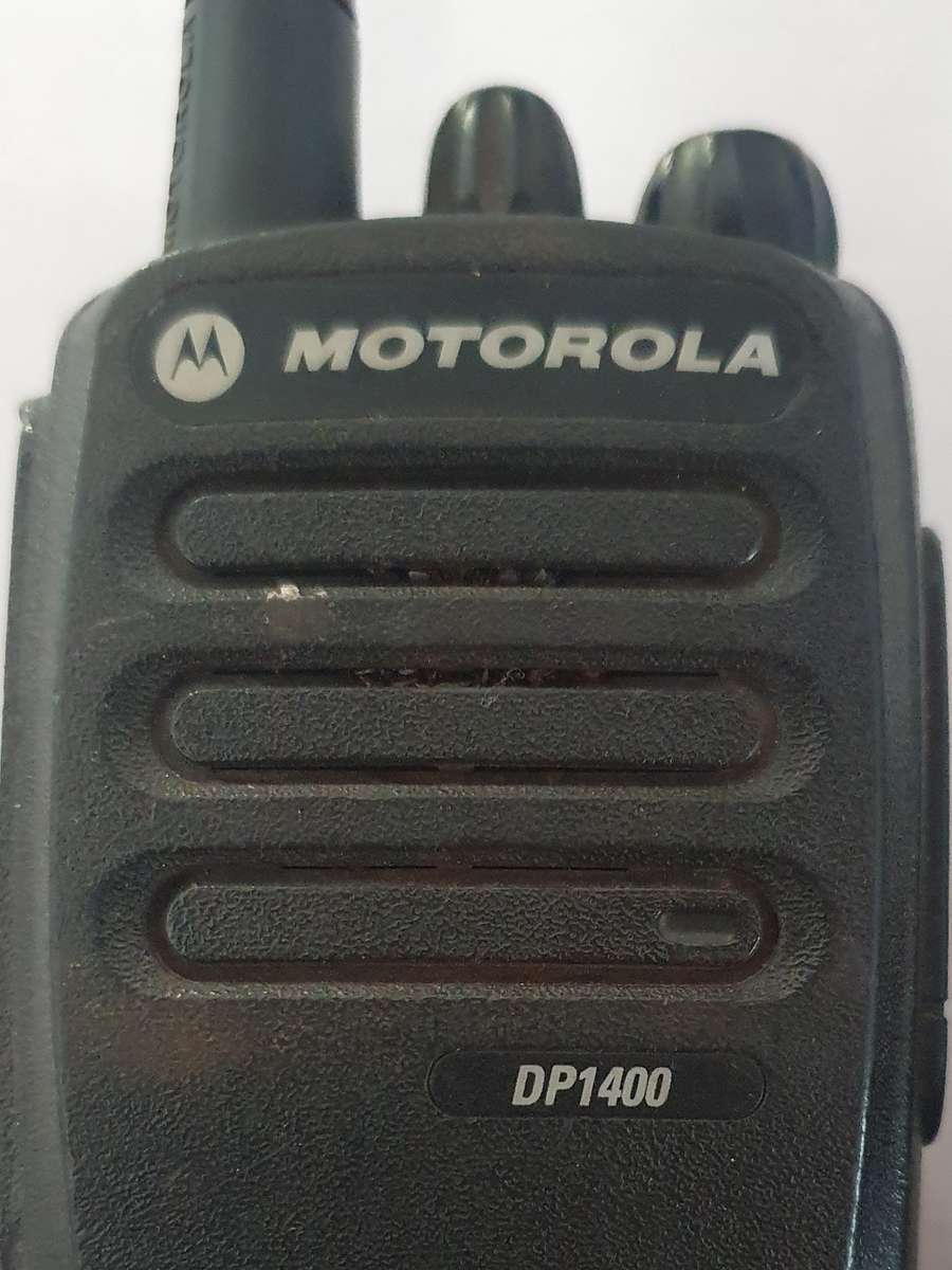 2 X MOTOROLA DP 1400 WALKIE TALKIES