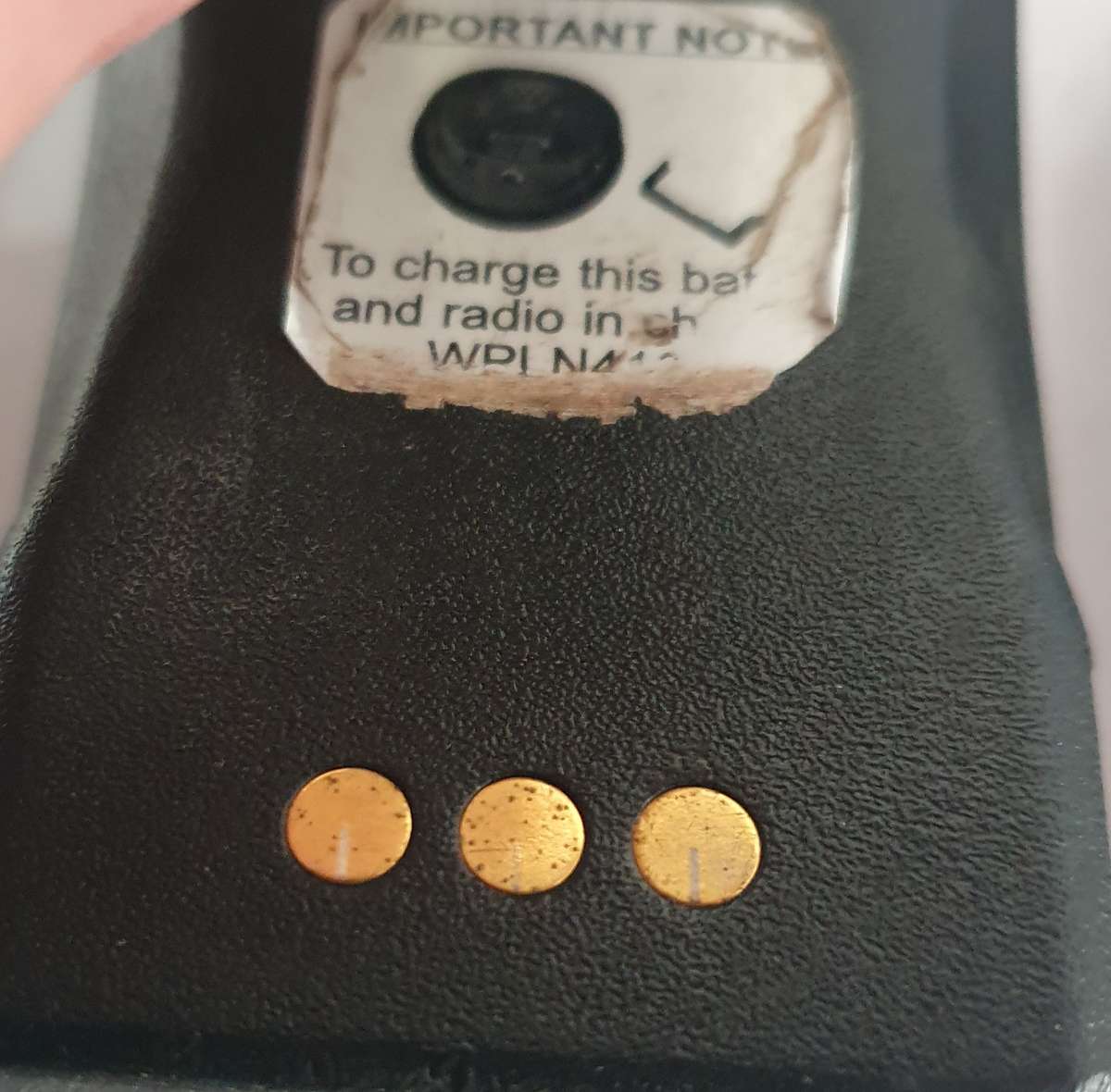 2 X MOTOROLA DP 1400 WALKIE TALKIES