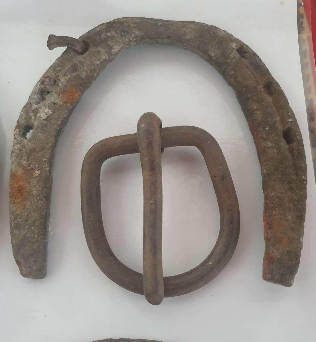 16 X  ANGLO BOER WAR ARTIFACTS .SALVAGED  FROM GENERAL WYAND MALAN FORTS RICHMOND. VEGKOP.