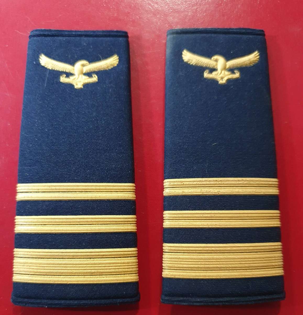 2 X SAAF LT. COL. RANKS.