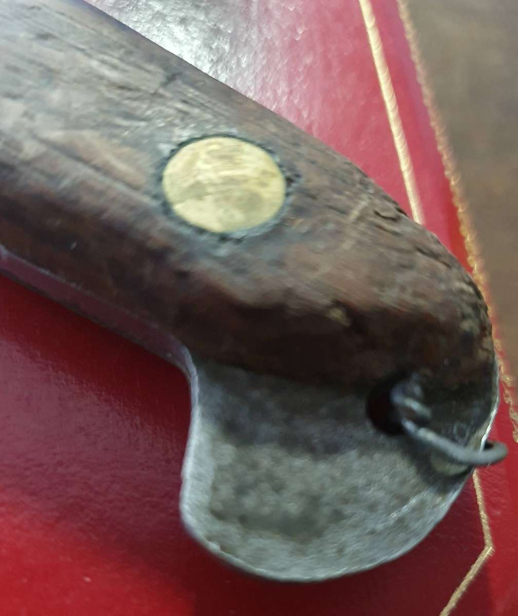 ANTIQUE HUNTING KNIFE. 230mm LONG