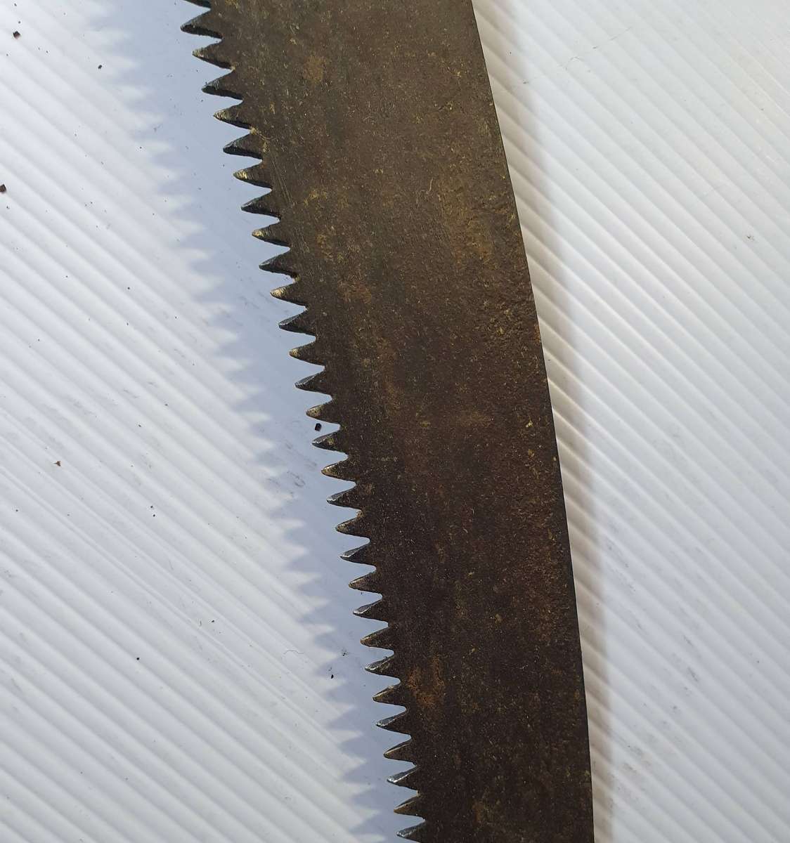 ANTIQUE PRUNING SAW. 600mm LONG.