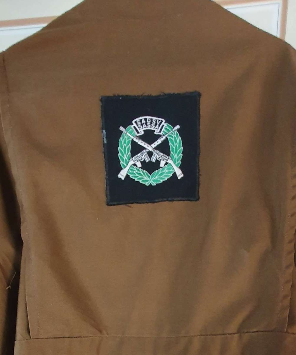1980s- SADF - DIENS SKIET VERENIGING - SNIPER PADED NUTRIA JACKET. M-L