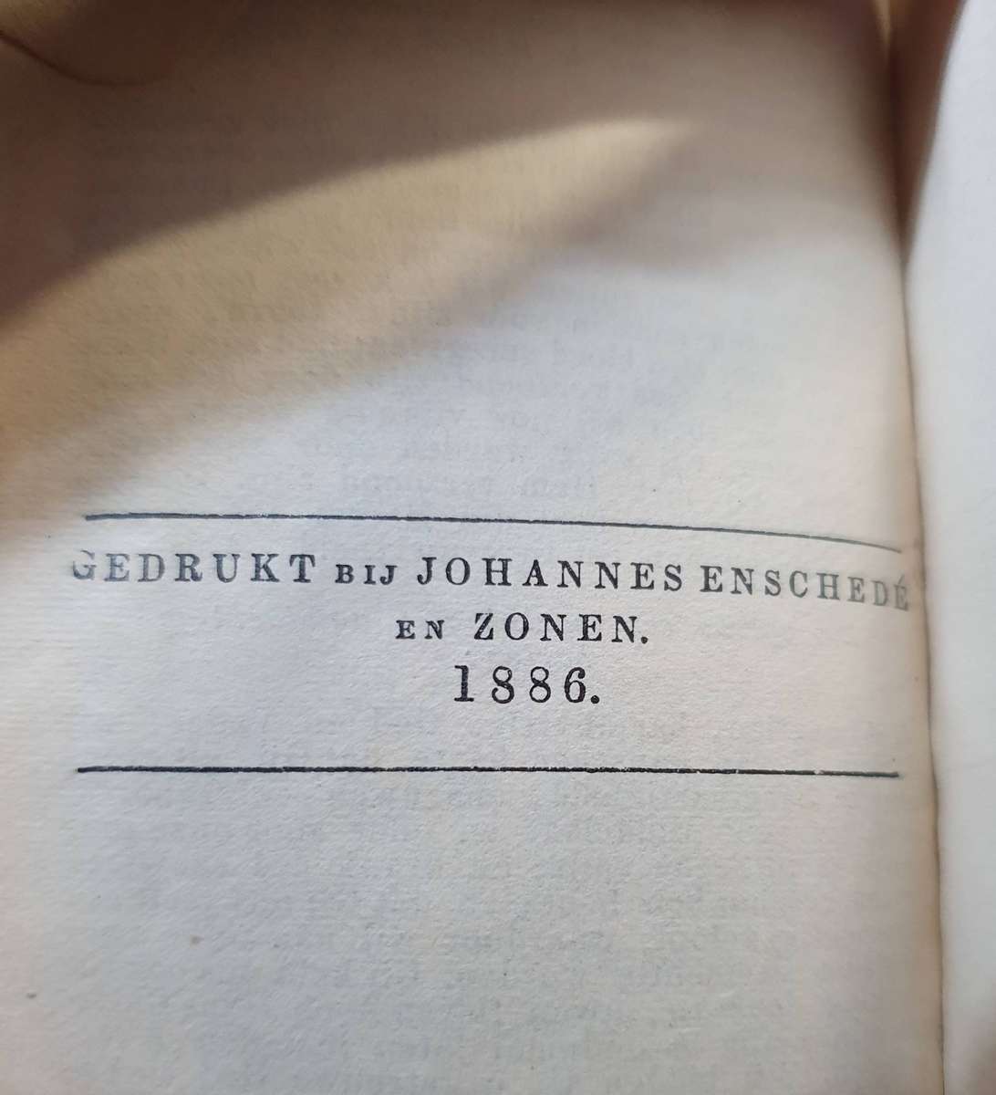 1886 HET BOEK DER SALMEN NEVENS DE GEZANGEN. DOOR LAS VAN HMG STATEN GENERAAL.
