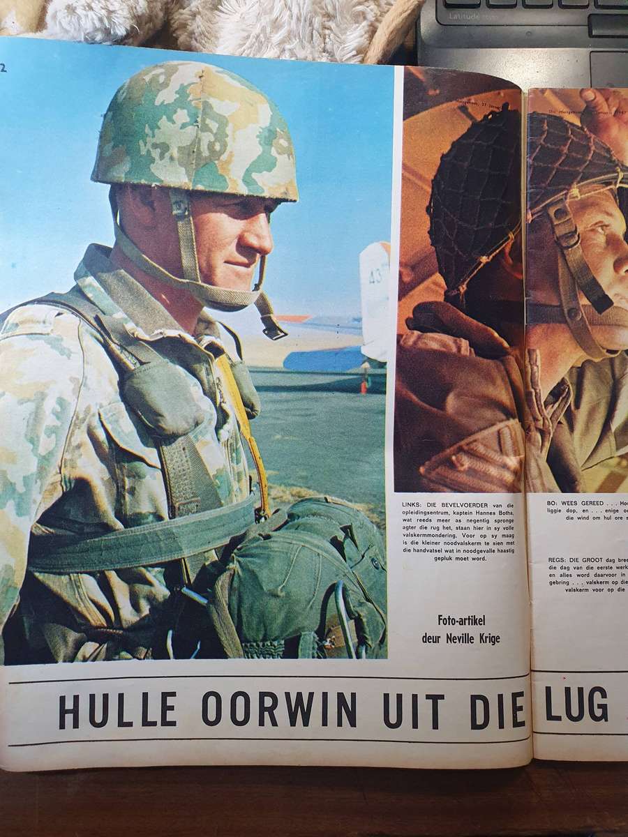 JAN. 1967. ONS VALSKERMSOLDATE. HUISGENOOT. BIG FORMAT.