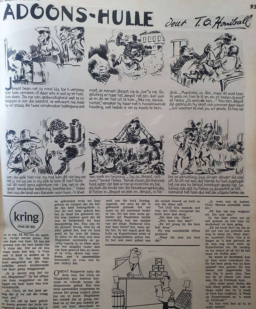 JAN. 1967. ONS VALSKERMSOLDATE. HUISGENOOT. BIG FORMAT.