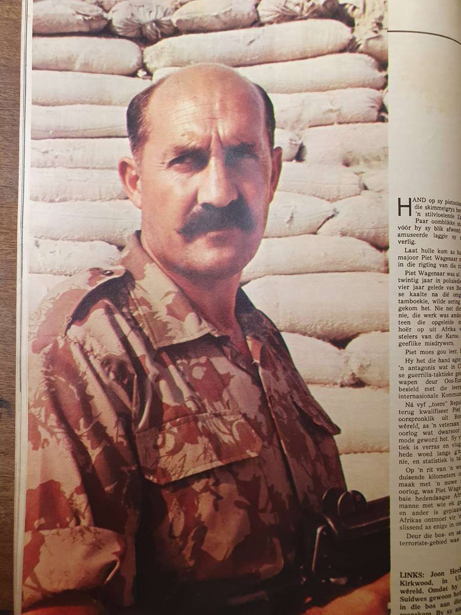 JUL. 1971. ONS MANNE OP DIE GRENS. COLLECTORS EDD. BIG FORMAT HUISGENOOT.