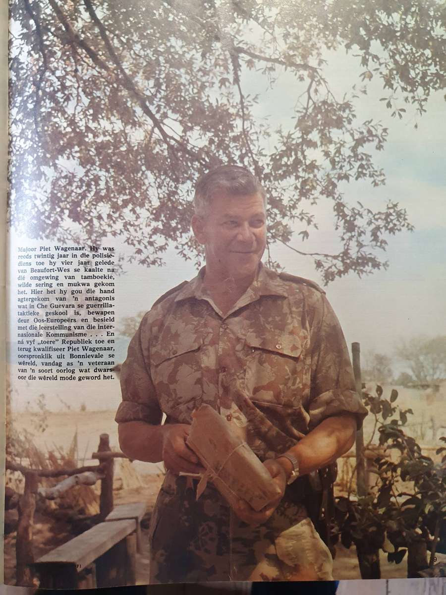 JUL. 1971. ONS MANNE OP DIE GRENS. COLLECTORS EDD. BIG FORMAT HUISGENOOT.