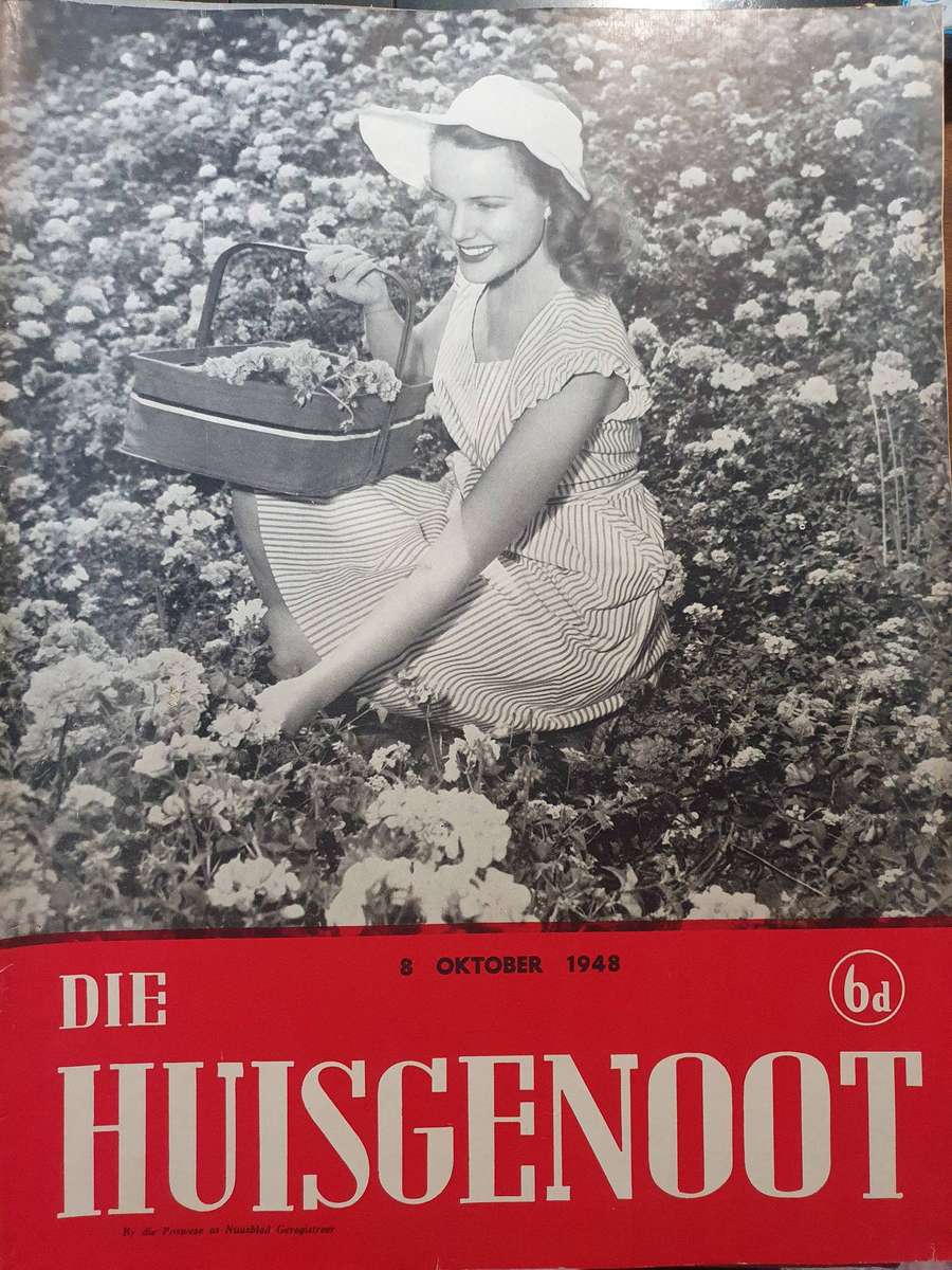 8 OKT. 1948. DIE HUISGENOOT. COLLECTORS EDD. BIG FORMAT 28CM W X 35CM L.