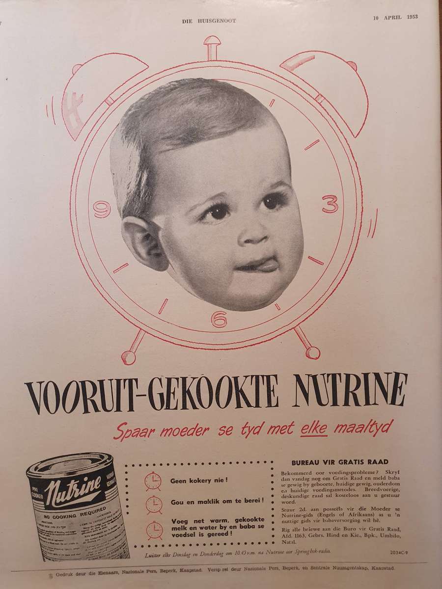 10 APRIL 1953. DIE HUISGENOOT. COLLECTORS EDD. BIG FORMAT 28CM W X 35CM L.