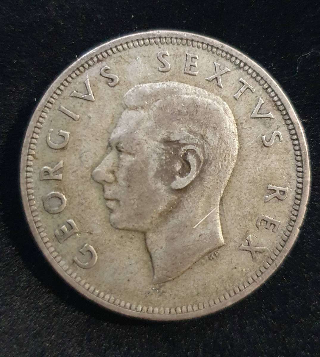 1952 2½ Shillings - George VI. Silver (.500) 14.14 g