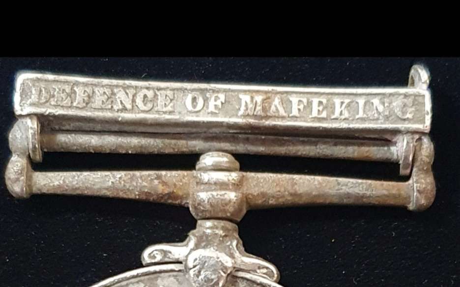DEFENCE OF MAFEKING - BOER WAR QSA MEDAL -  . 1900
