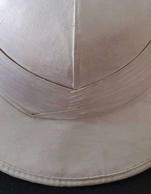 VINTAGE SA RAILWAYS POLICE PITH HELMET