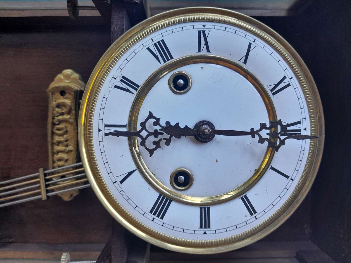 Vintage GLORIA Wall Clock -- Working