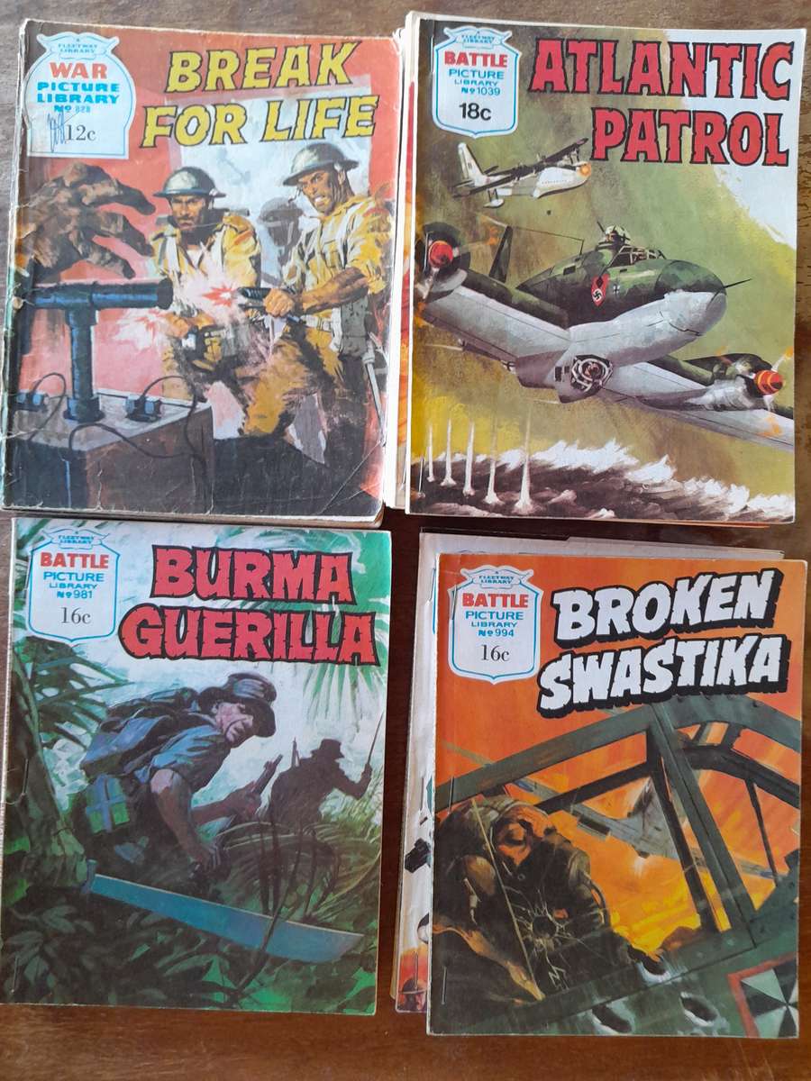 20 x BATTLE Picture Library - (All for one bid)