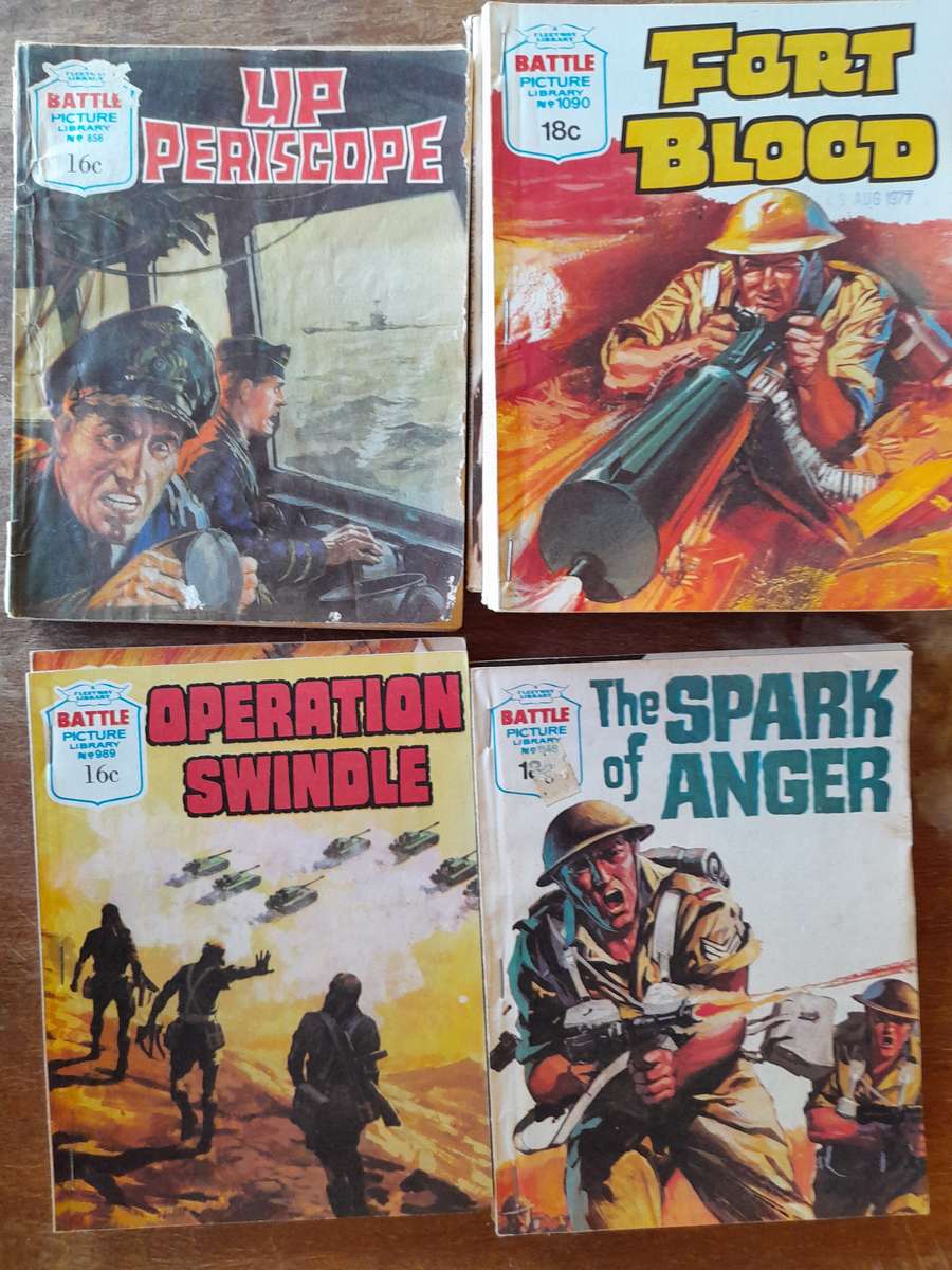 20 x BATTLE Picture Library - (All for one bid)