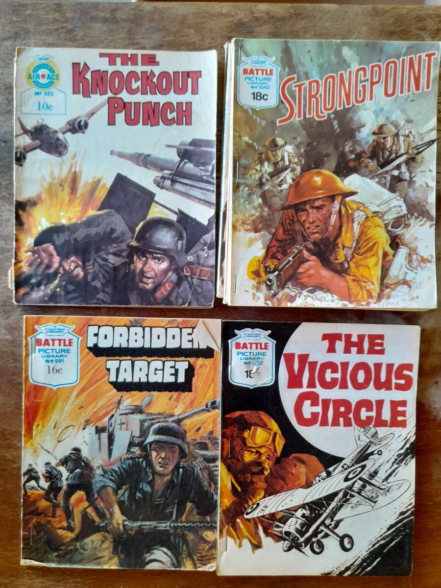 20 x BATTLE Picture Library - (All for one bid)