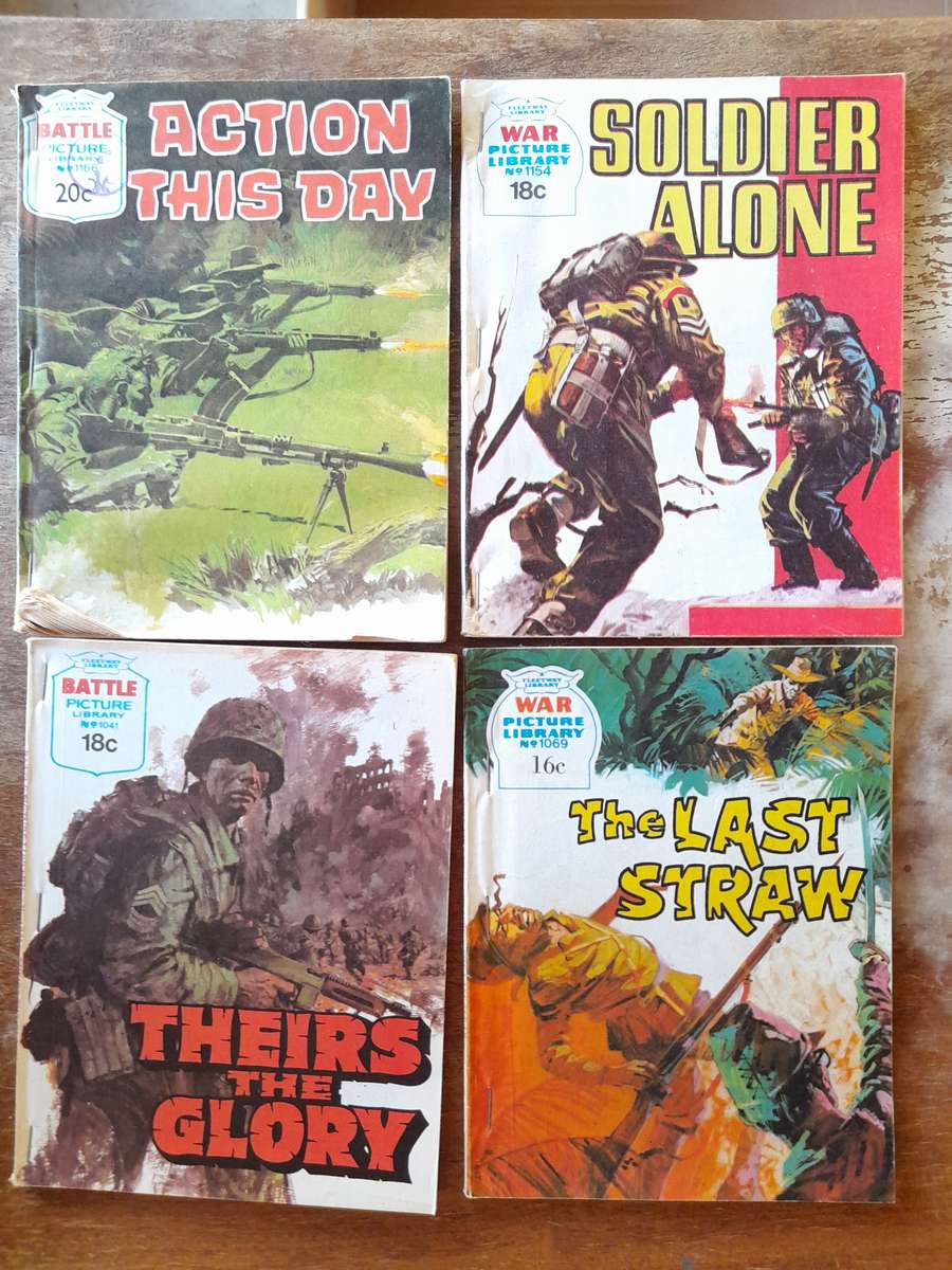 20 x BATTLE Picture Library - (All for one bid)