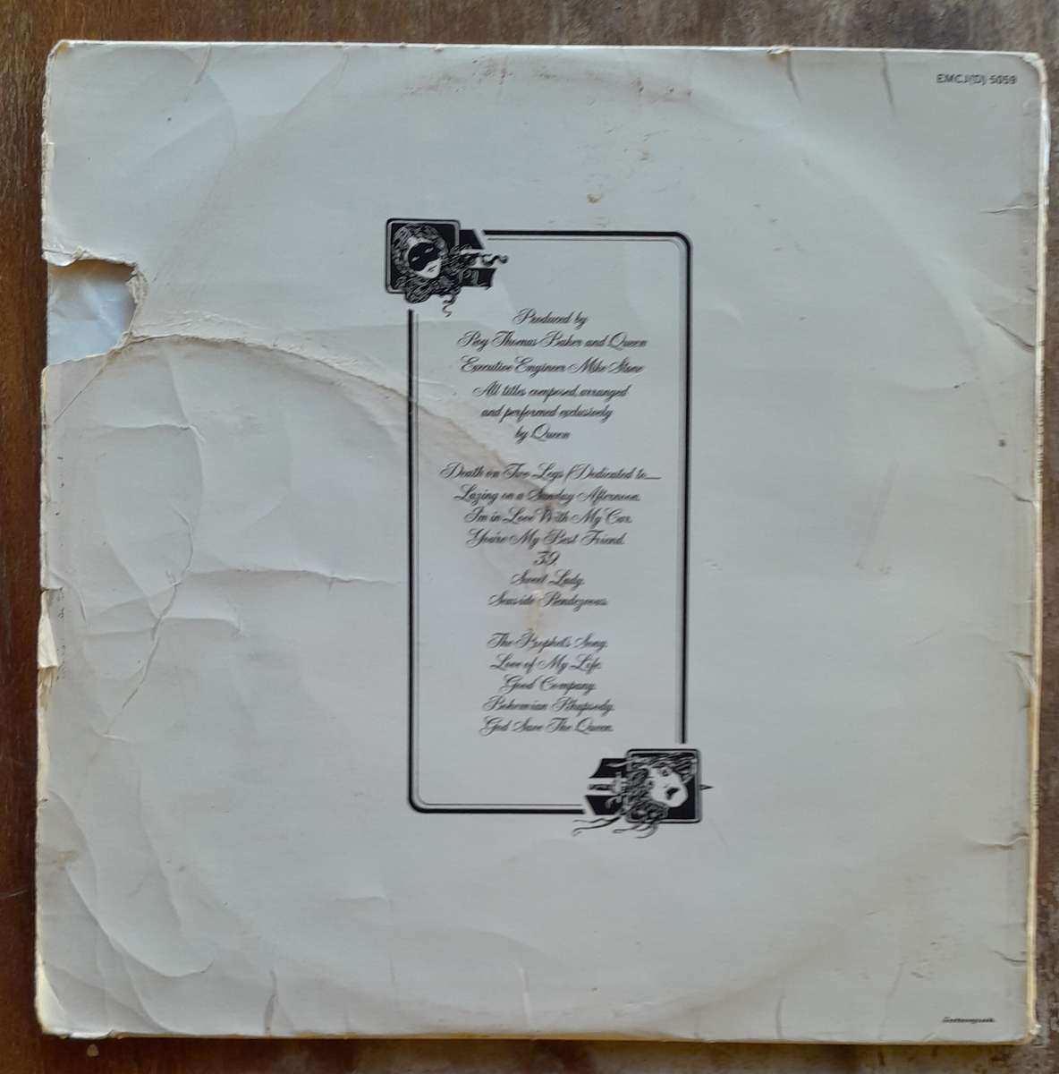 QUEEN - A night at the Opera Vinyl LP