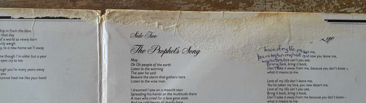 QUEEN - A night at the Opera Vinyl LP