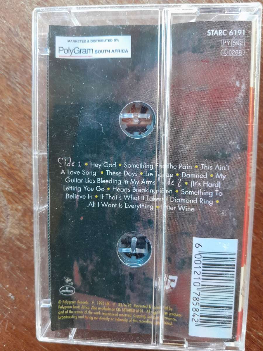 Cassettes of BON JOVI & MEAT LOAF