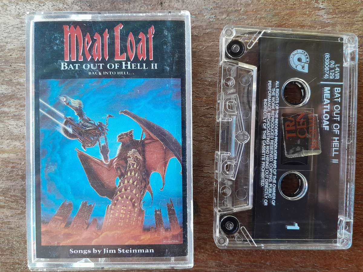 Cassettes of BON JOVI & MEAT LOAF