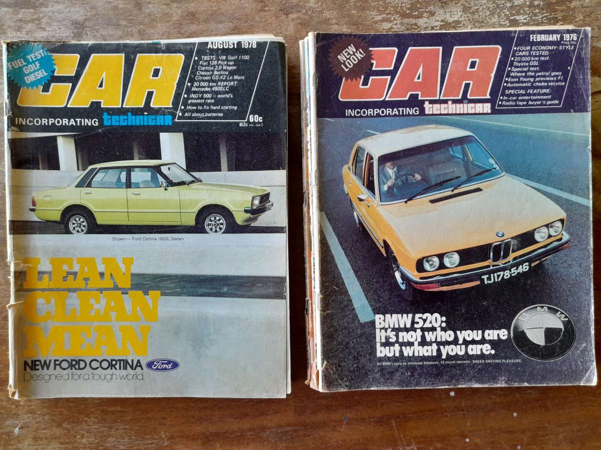 10 x Car Magazine -- 1975-1980