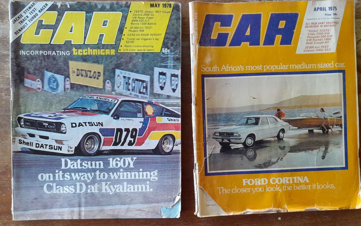 10 x Car Magazine -- 1975-1980